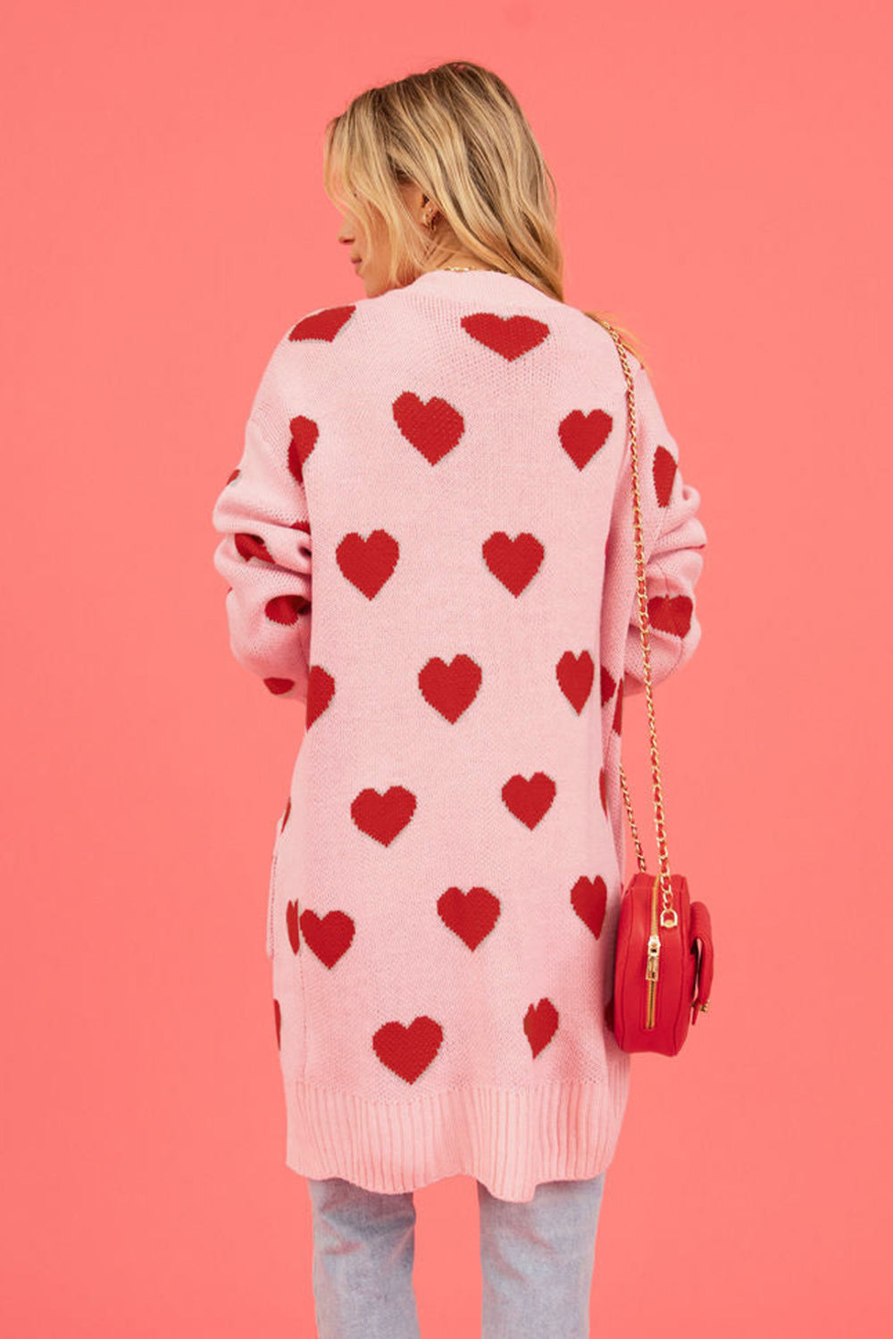 Heart Graphic Cardigan
