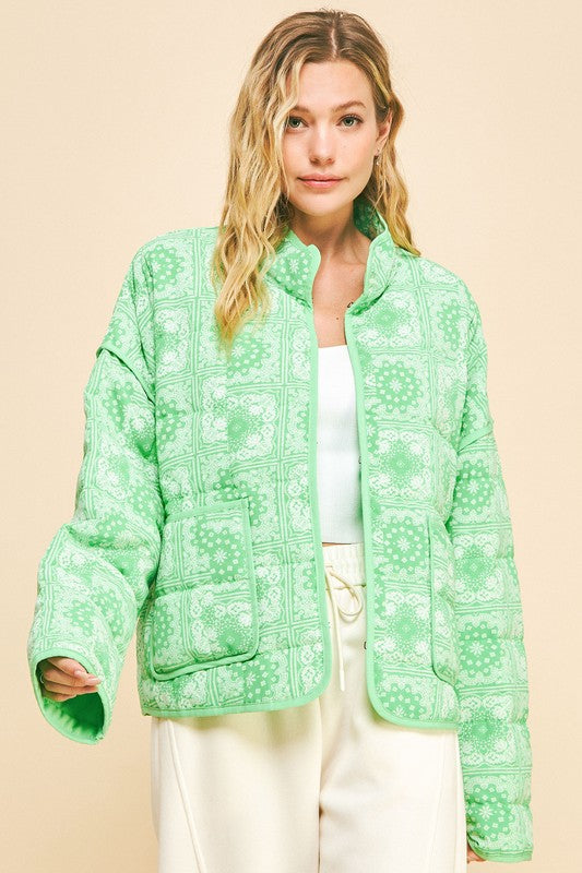 Open Front Jacket with Pockets