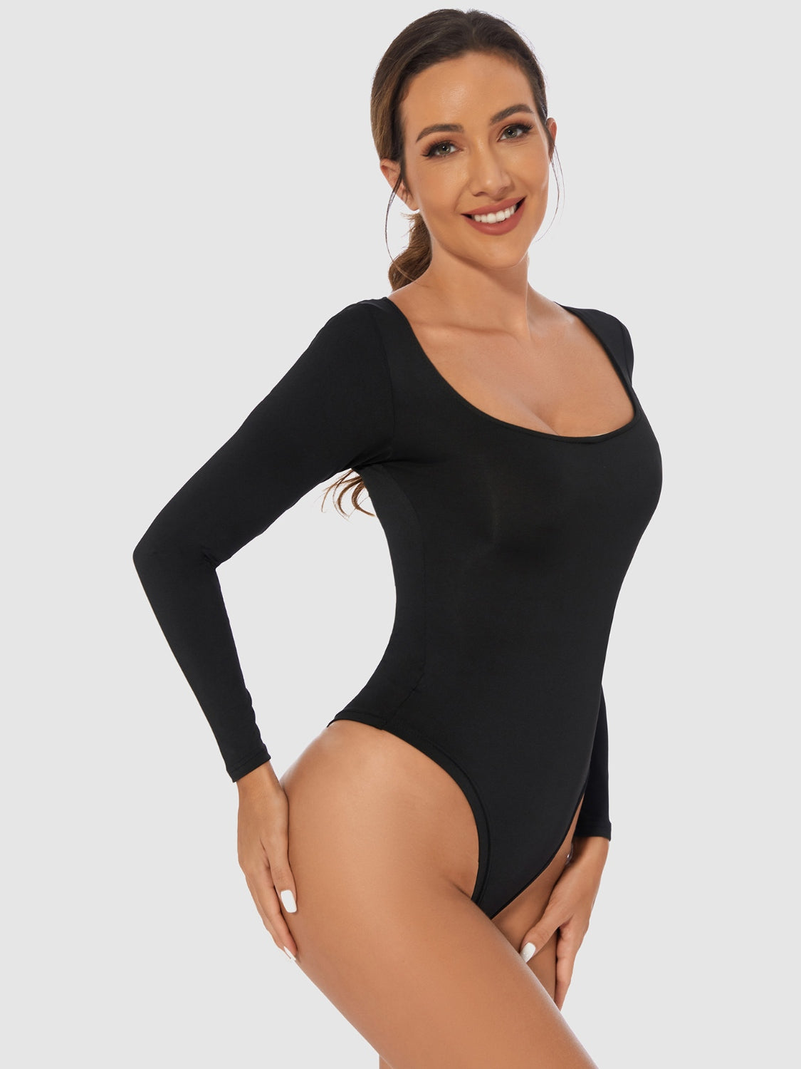 Scoop Neck Bodysuit