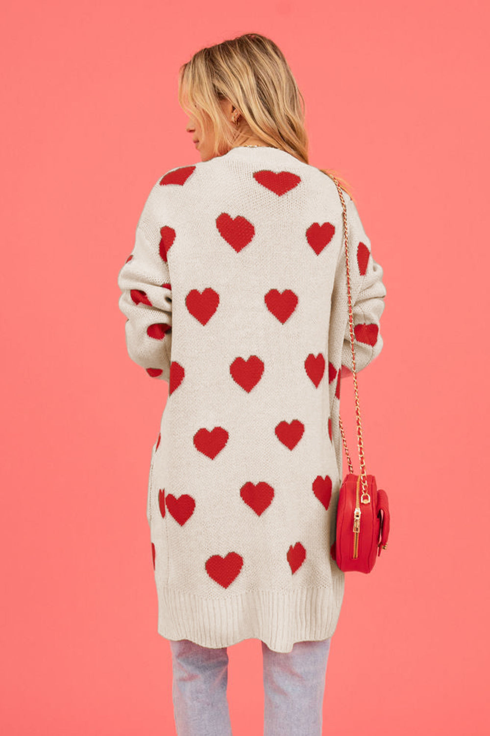 Heart Graphic Cardigan