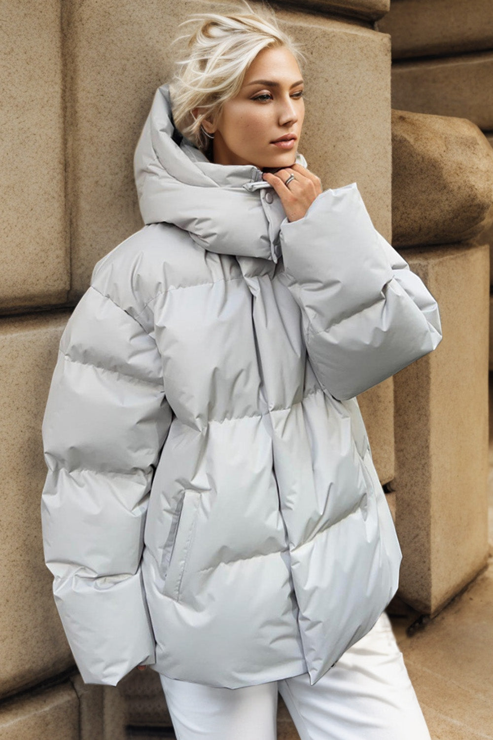 Hooded Puffer Jacket