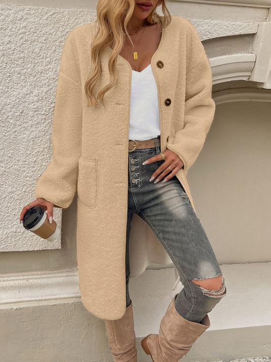 Cozy Long Sleeve Coat