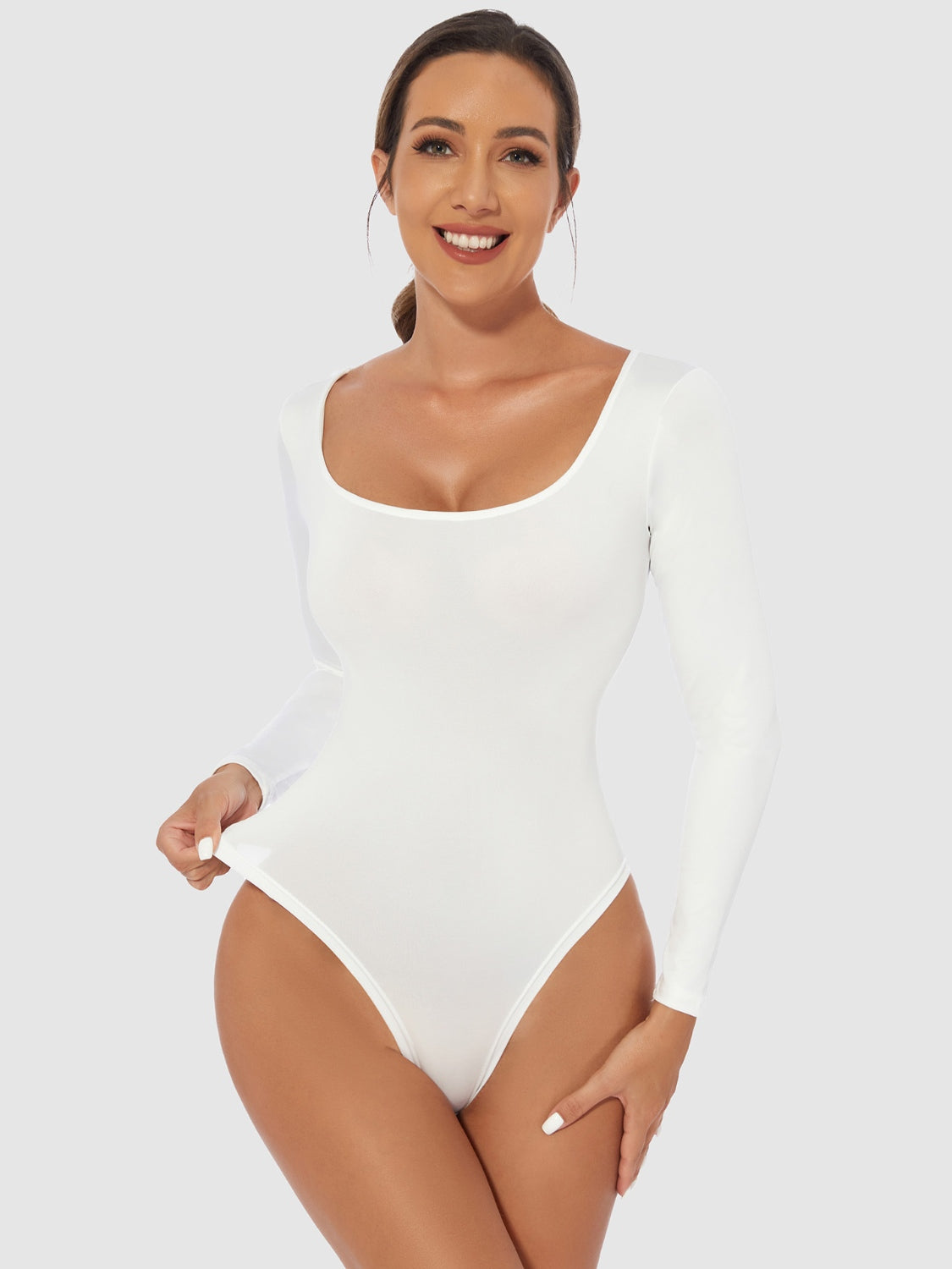 Scoop Neck Bodysuit