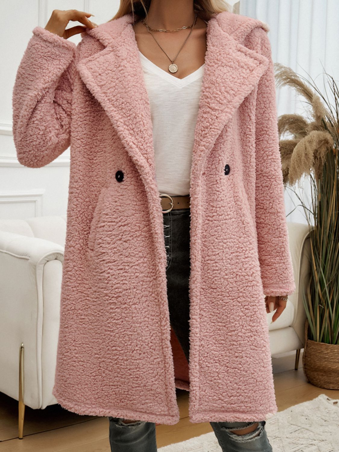Hooded Teddy Coat