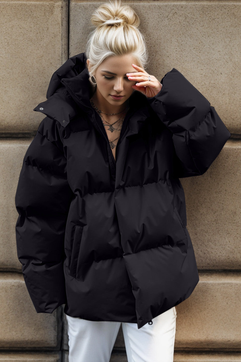 Hooded Puffer Jacket