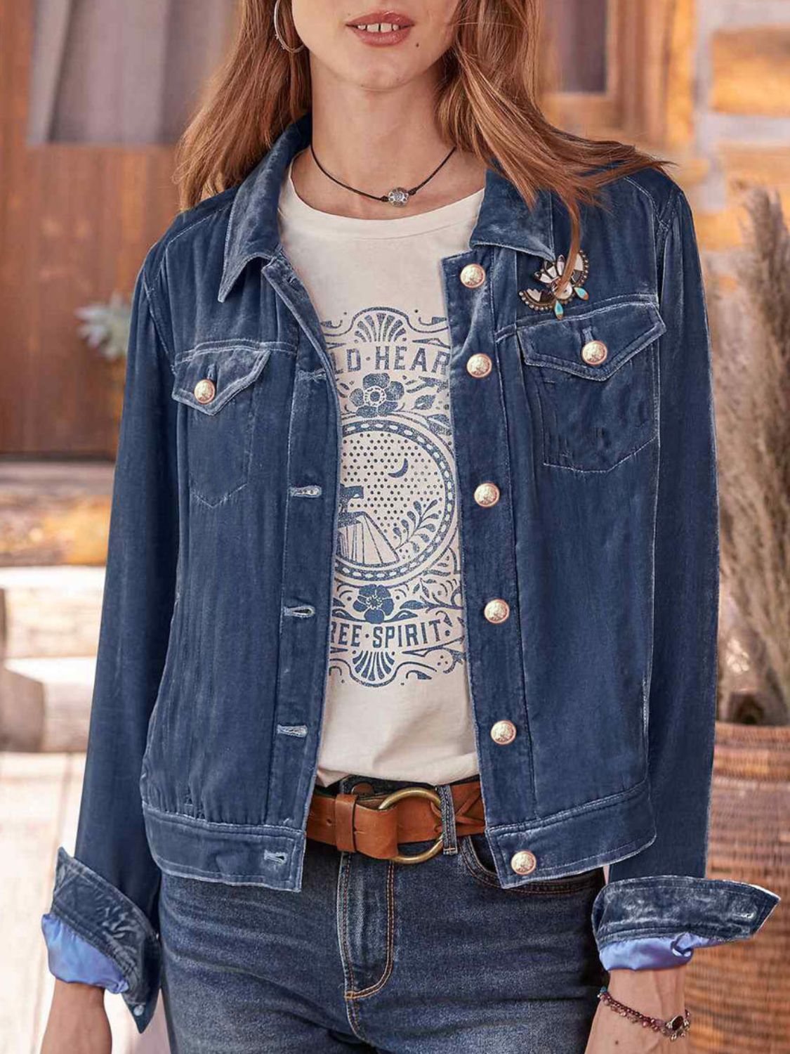 Stylish Long Sleeve Jacket