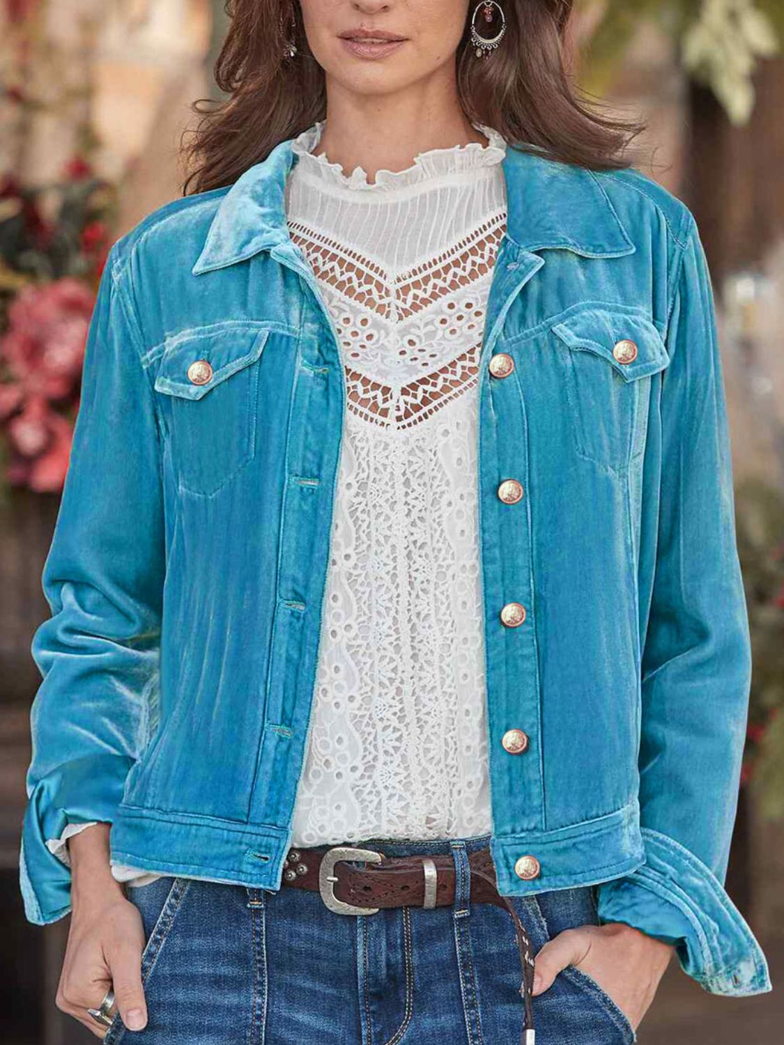 Stylish Long Sleeve Jacket