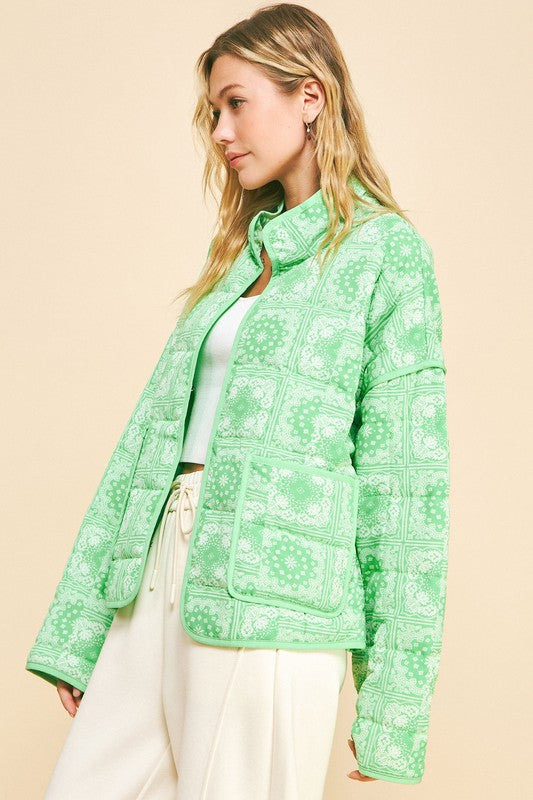 Open Front Jacket with Pockets