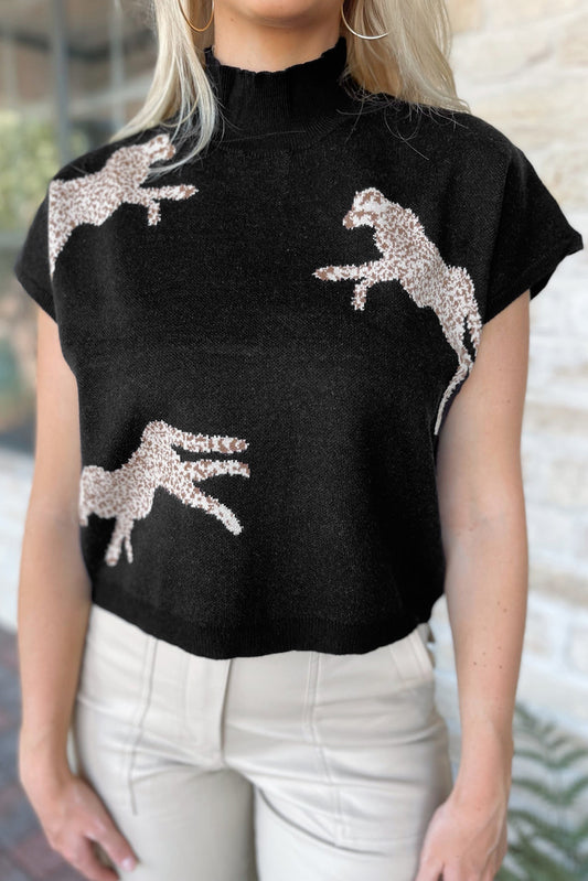 Animal Graphic Sweater