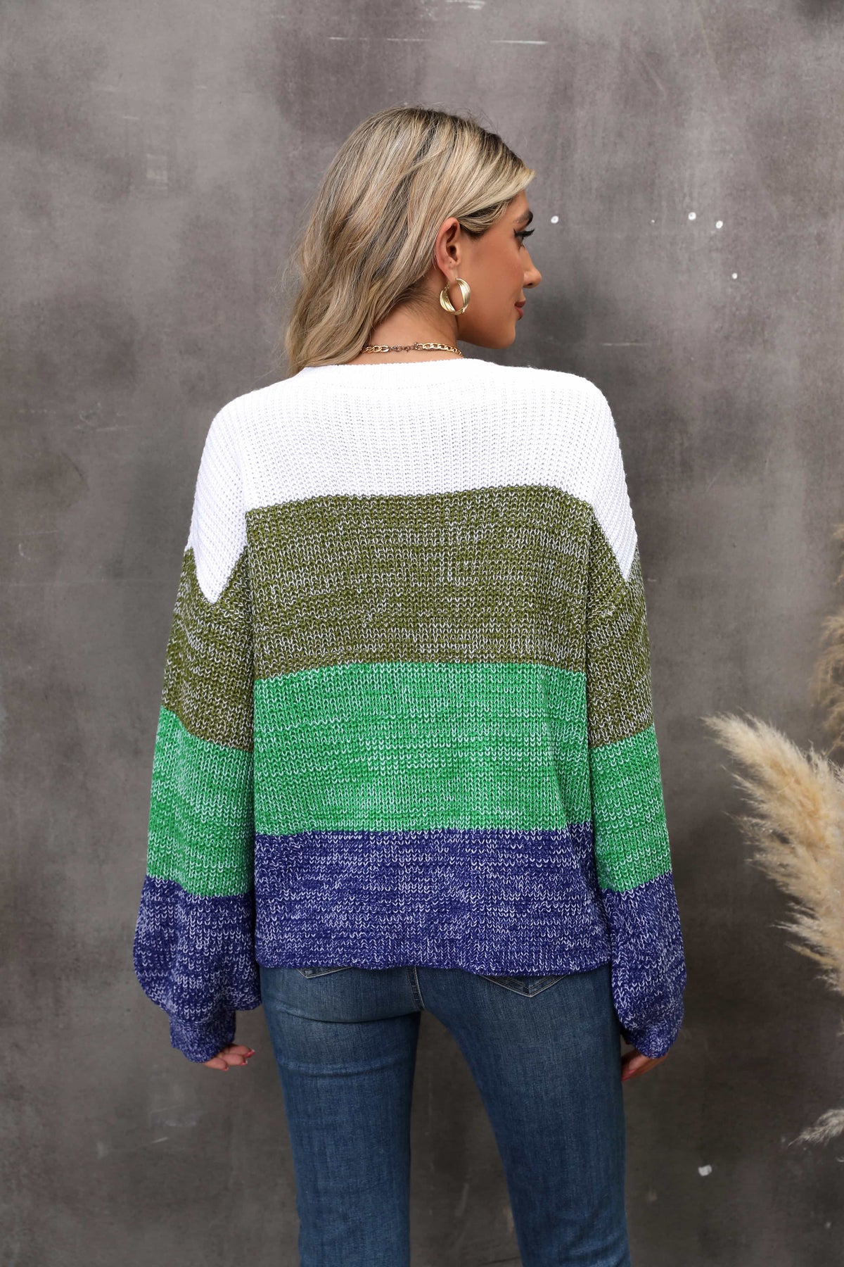 Color Block Sweater