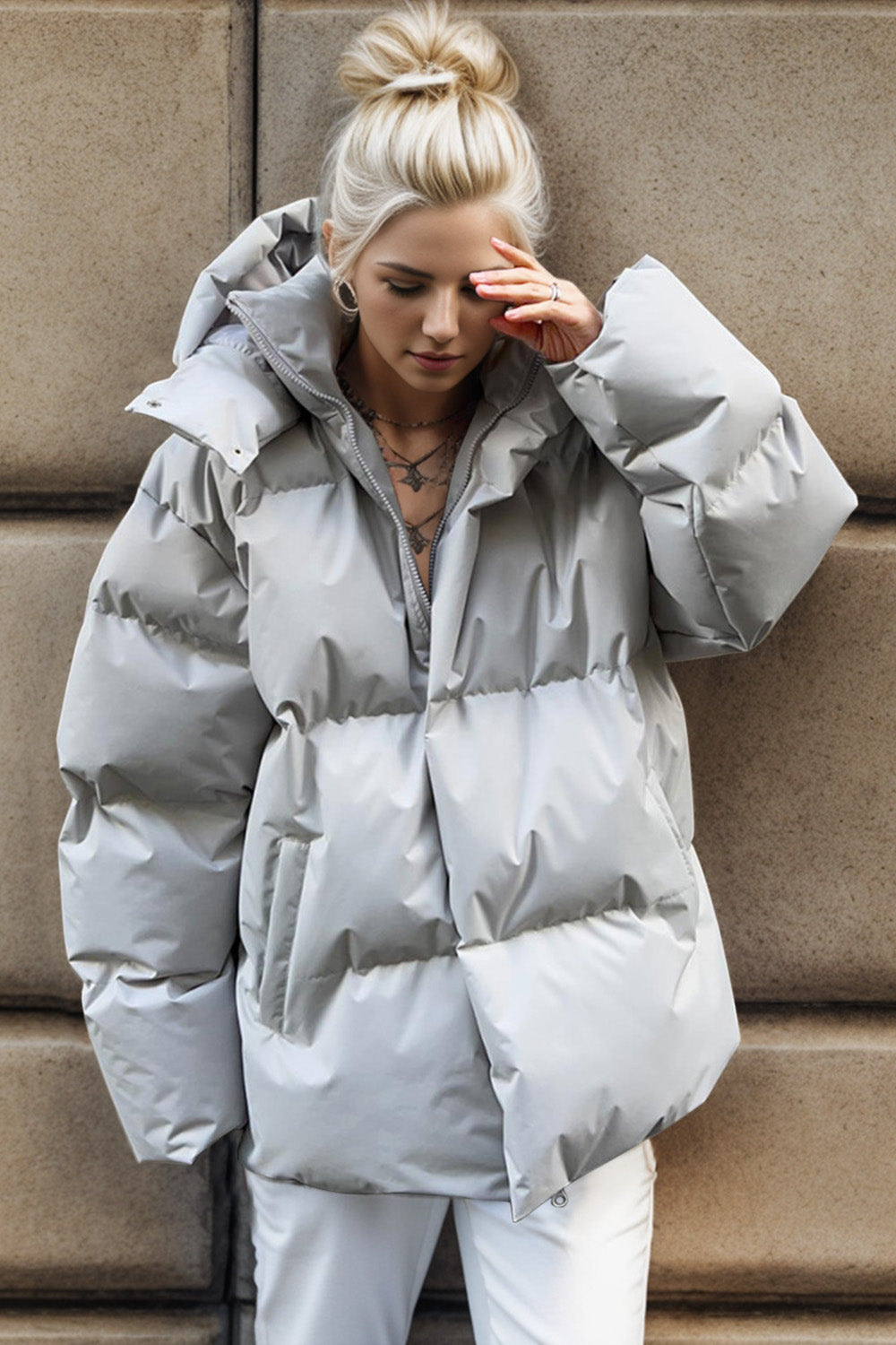 Hooded Puffer Jacket