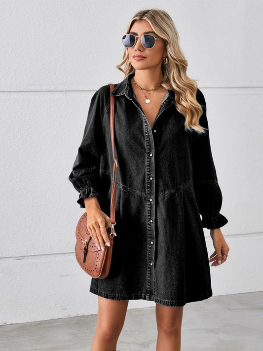 Mini Denim Dress