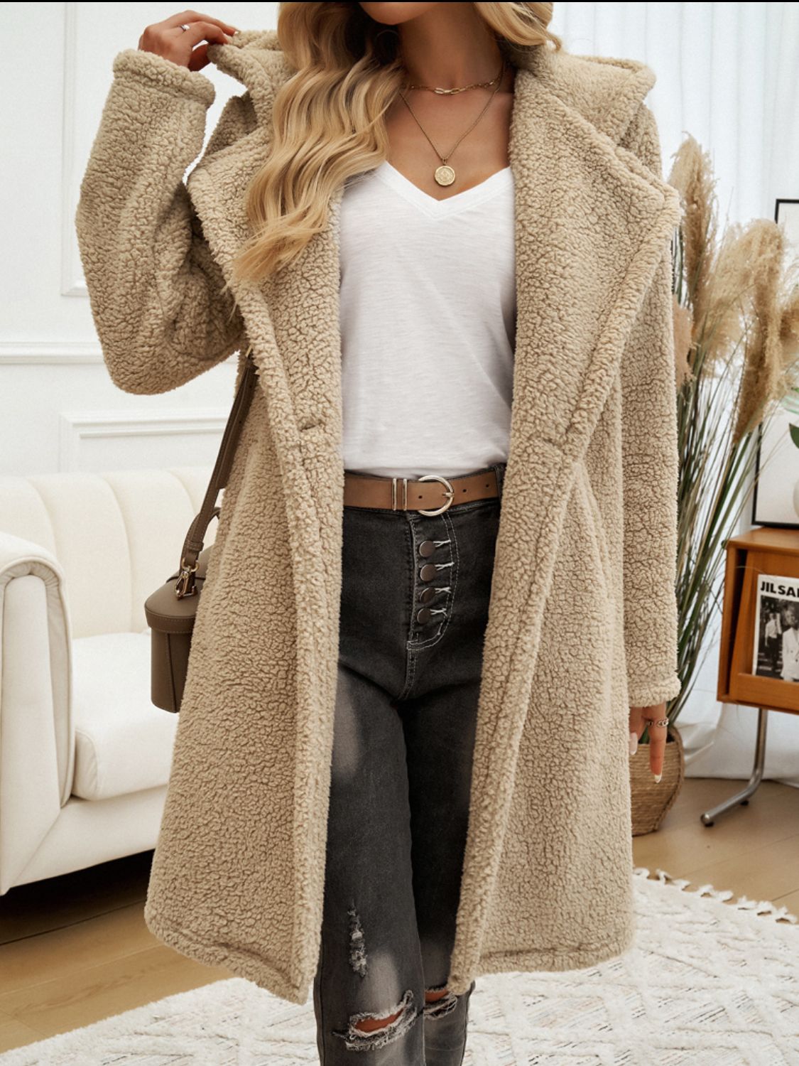 Hooded Teddy Coat