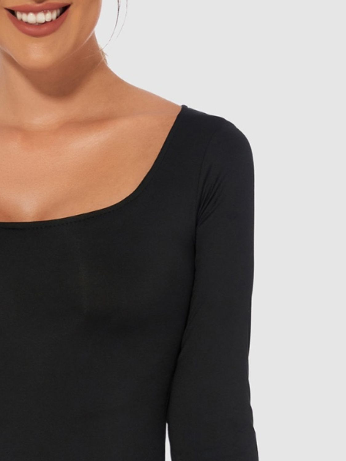 Scoop Neck Bodysuit