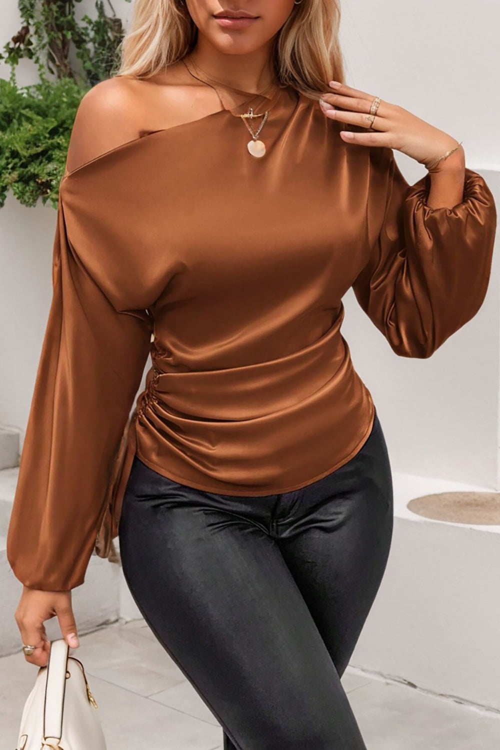 One Shoulder Blouse