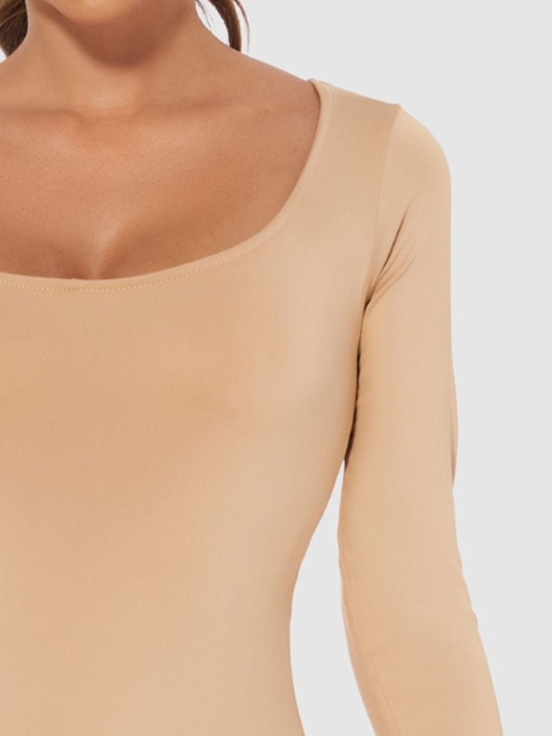Scoop Neck Bodysuit