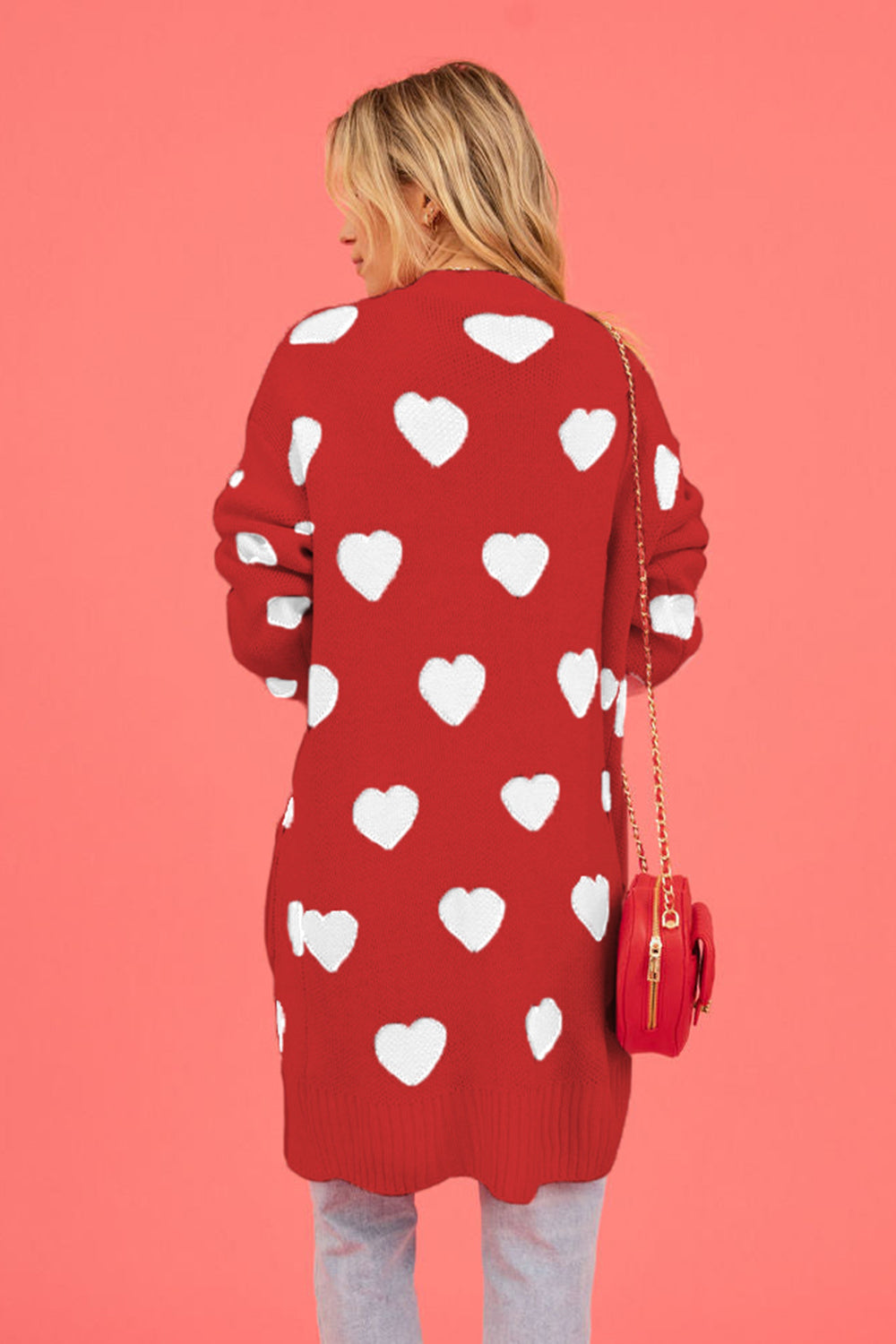 Heart Graphic Cardigan