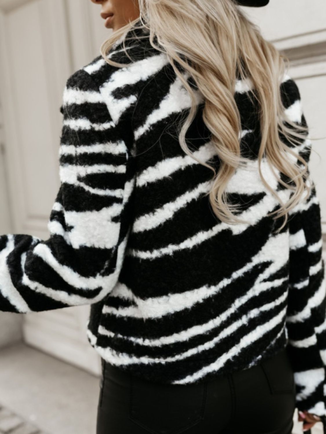 Animal Print Coat