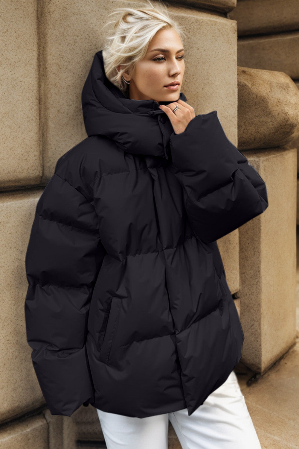 Hooded Puffer Jacket