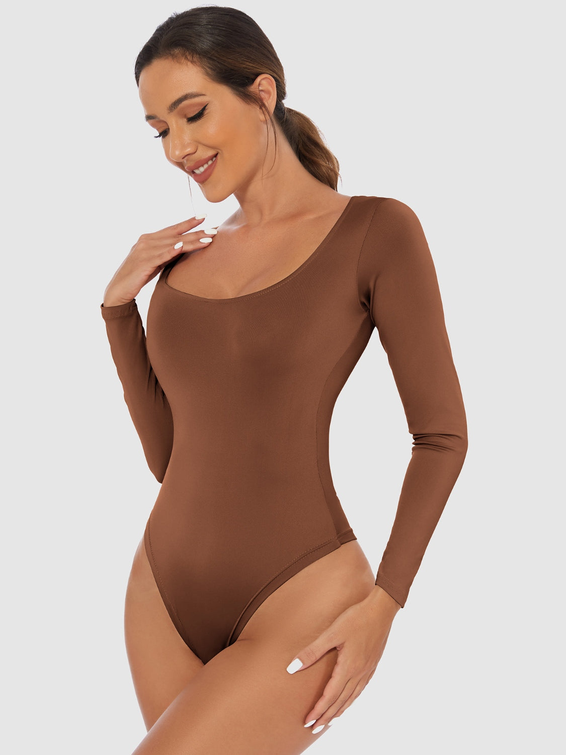 Scoop Neck Bodysuit