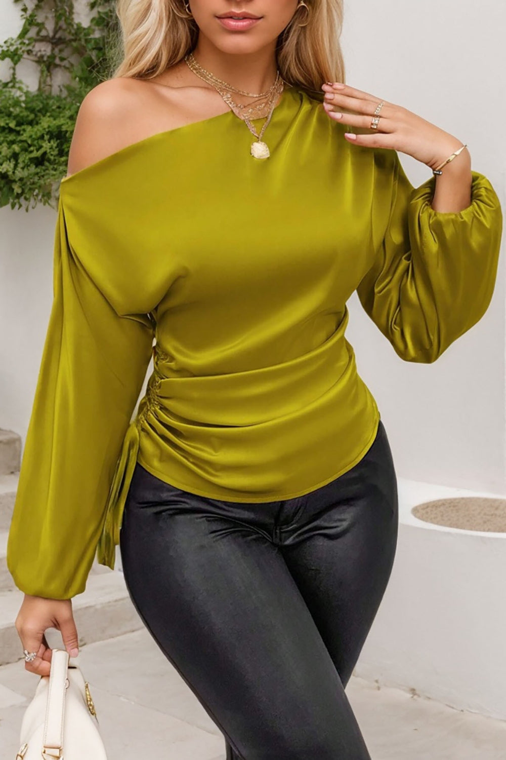 One Shoulder Blouse