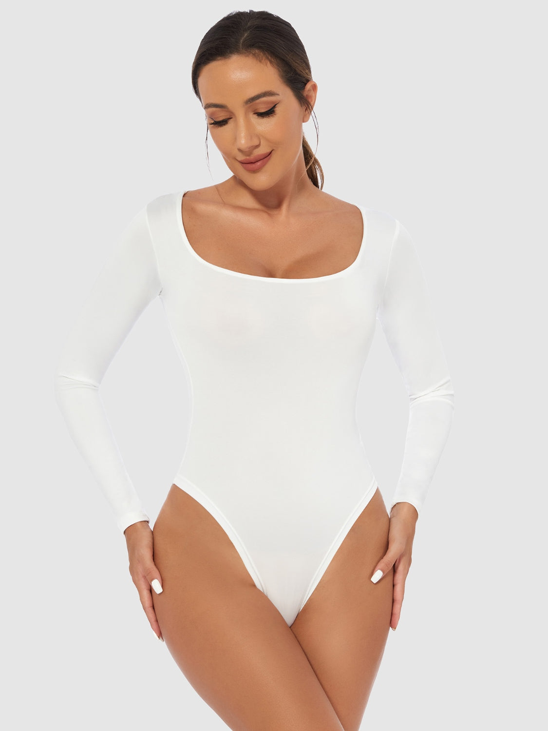 Scoop Neck Bodysuit
