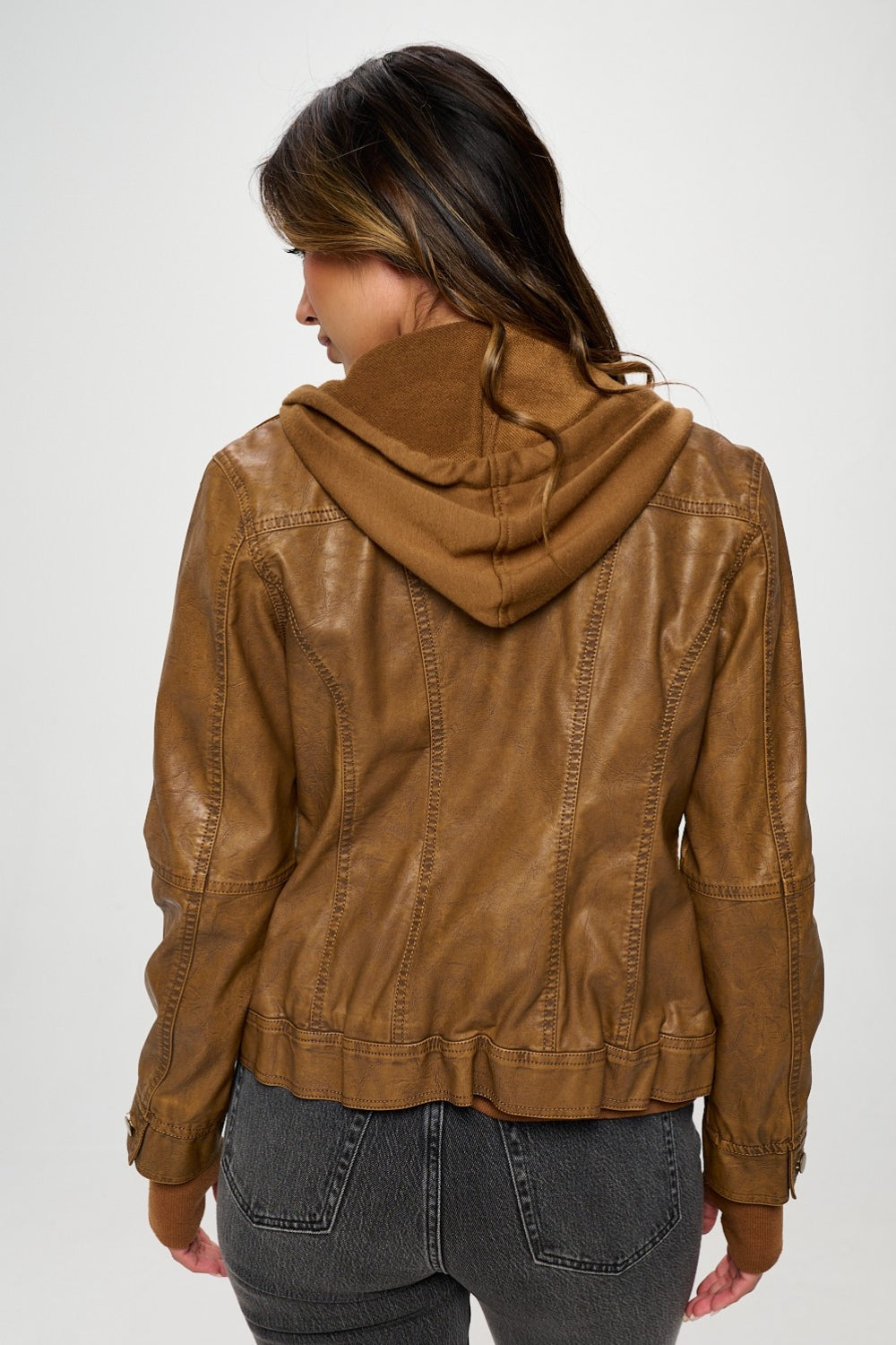 Hooded Long Sleeve Jacket