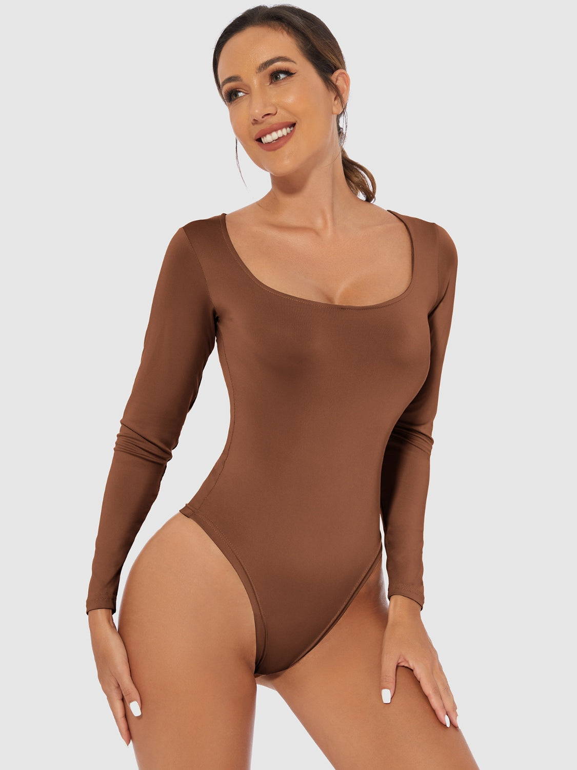 Scoop Neck Bodysuit