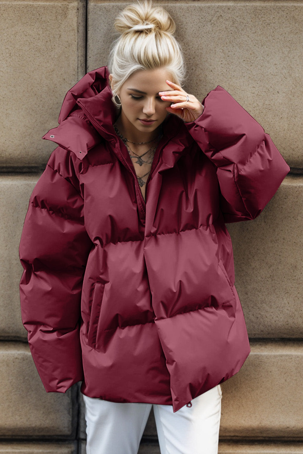 Hooded Puffer Jacket